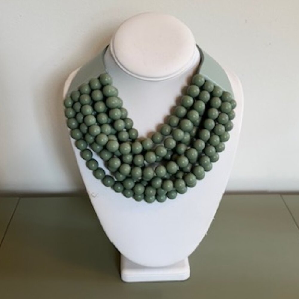 Fairchild Baldwin Bella Matte Mint Necklace- RARE + SOLD OUT